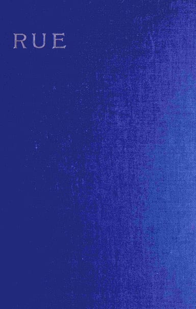 Copertina di Rue, di Laurence Housman