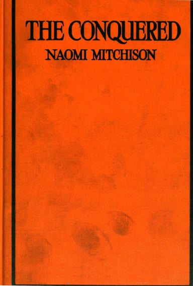 Copertina di The conquered, di Naomi Mitchison