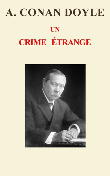 Portada de Un crime étrange, de Arthur Conan Doyle