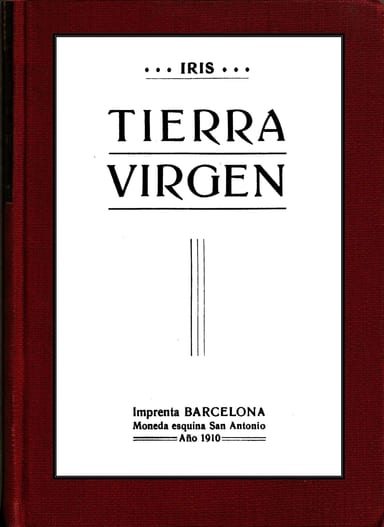 Couverture de Tierra virgen par Inés E. de Larraín
