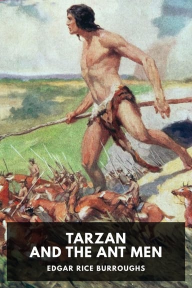 Cover of Tarzan and the Ant Men by Edgar Rice Burroughs