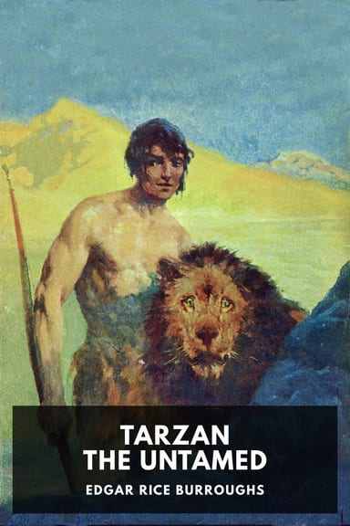 Cover of Tarzan the Untamed by Edgar Rice Burroughs