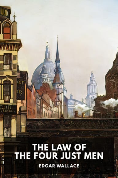 Cover of The Law of the Four Just Men by Edgar Wallace