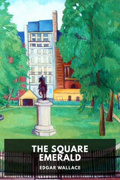 Cover of The Square Emerald by Edgar Wallace