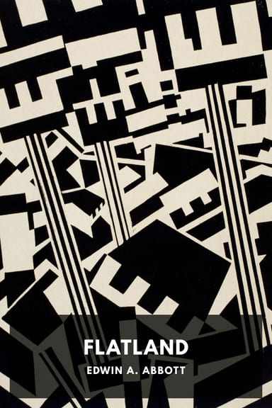 Cover of Flatland by Edwin A. Abbott