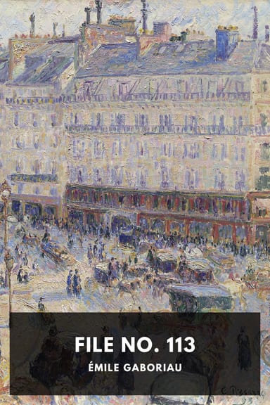 Cover of File No. 113 by Émile Gaboriau
