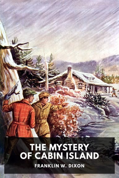Cover of The Mystery of Cabin Island by Franklin W. Dixon