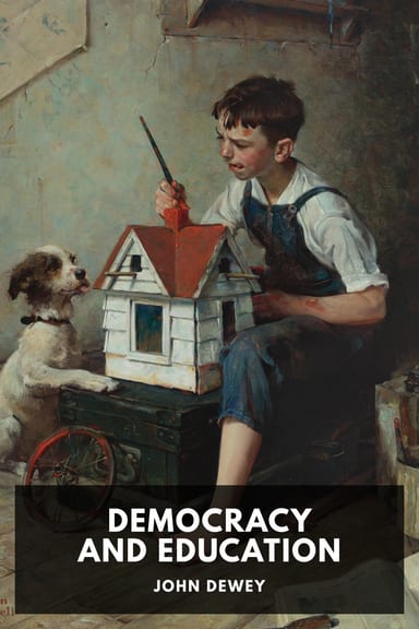 Cover of Democracy and Education by John Dewey