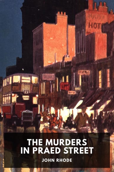Cover of The Murders in Praed Street by John Rhode