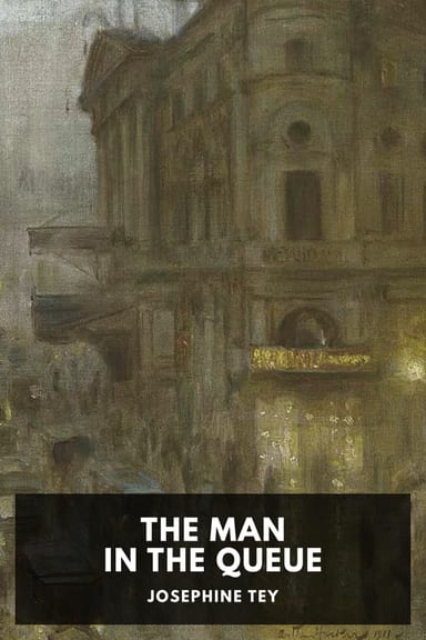 Cover of The Man in the Queue by Josephine Tey