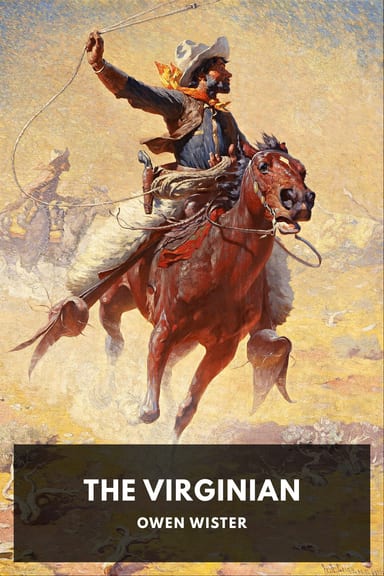 Cover of The Virginian by Owen Wister