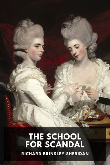 Cover of The School for Scandal by Richard Brinsley Sheridan