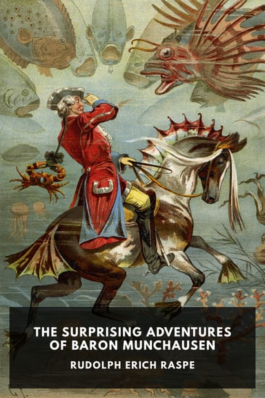 Cover of The Surprising Adventures of Baron Munchausen by Rudolph Erich Raspe