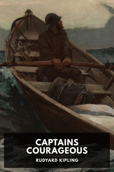 Cover of Captains Courageous by Rudyard Kipling