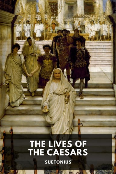 Cover of The Lives of the Caesars by Suetonius