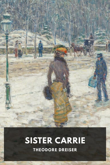 Cover of Sister Carrie by Theodore Dreiser