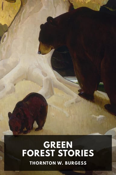 Cover of Green Forest Stories by Thornton W. Burgess