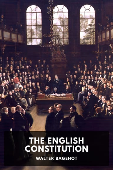 Cover of The English Constitution by Walter Bagehot