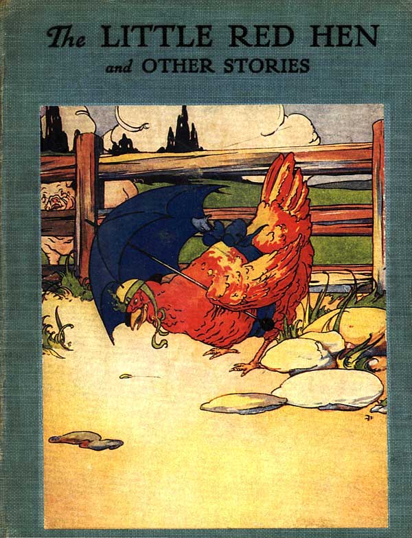 Copertina di The Little Red Hen / An Old English Folk Tale, di Anonymous