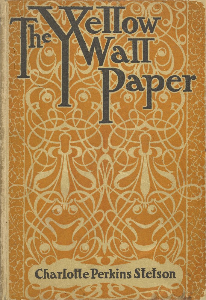 Capa de The Yellow Wallpaper, de Charlotte Perkins Gilman