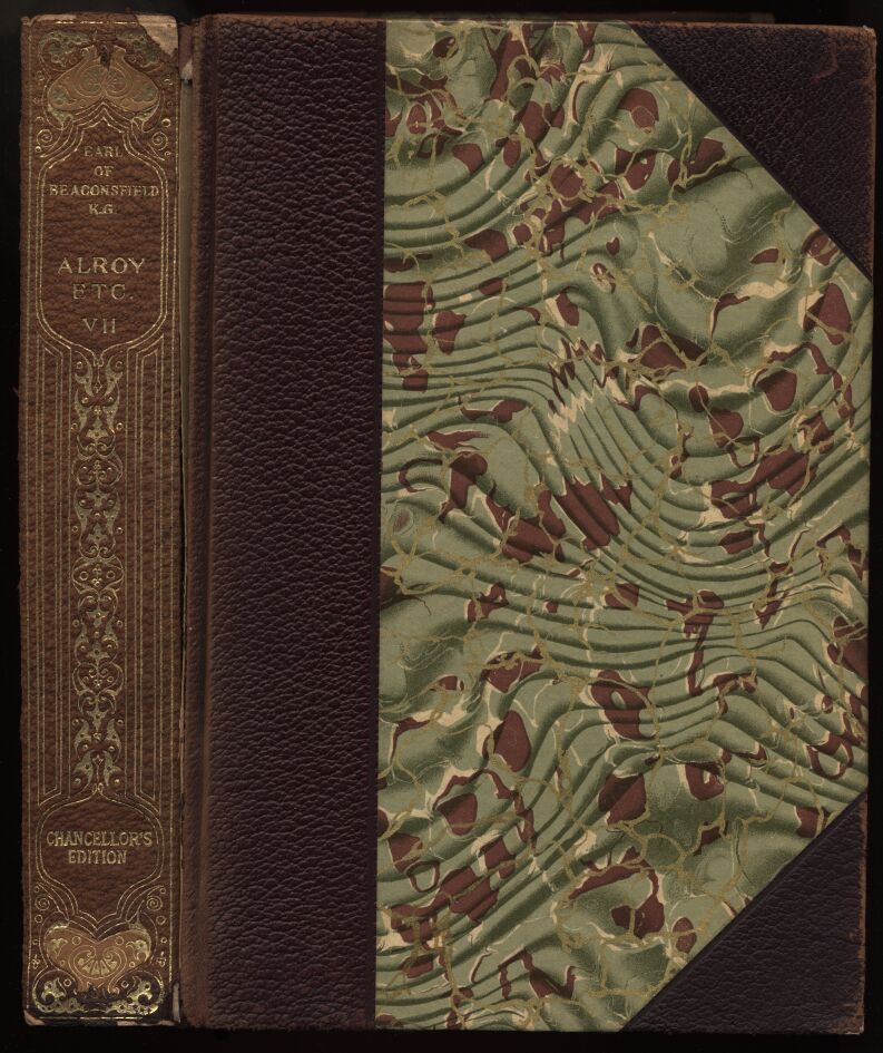 Cover of Alroy: The Prince of the Captivity by Earl of Beaconsfield Benjamin Disraeli