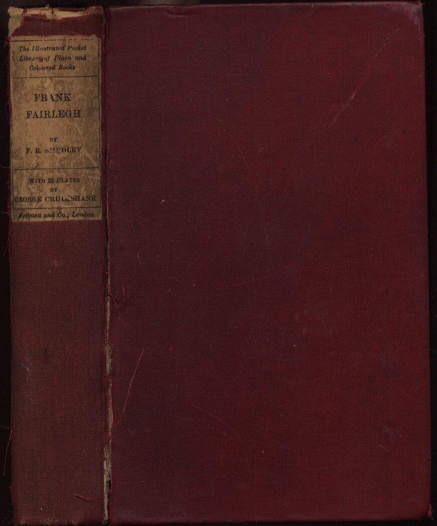 Copertina di Frank Fairlegh: Scenes from the Life of a Private Pupil, di Frank E. Smedley