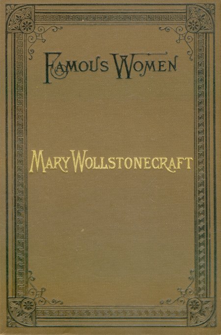 Cover of Mary Wollstonecraft by Elizabeth Robins Pennell