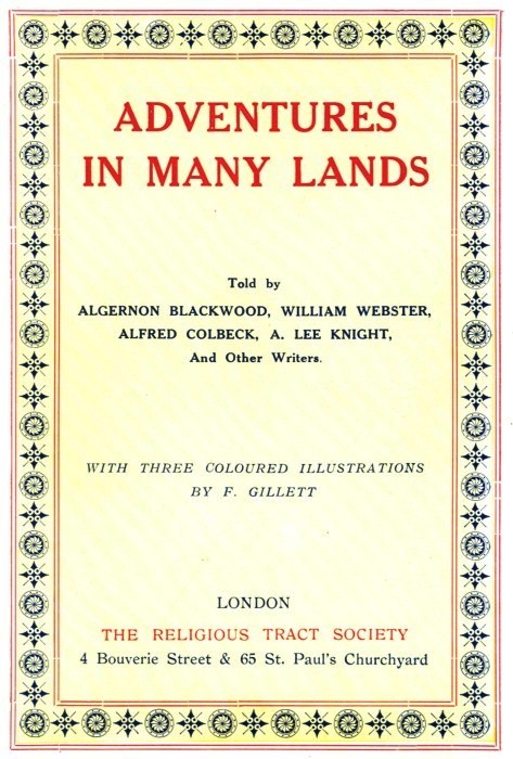 Copertina di Adventures in Many Lands, di Various