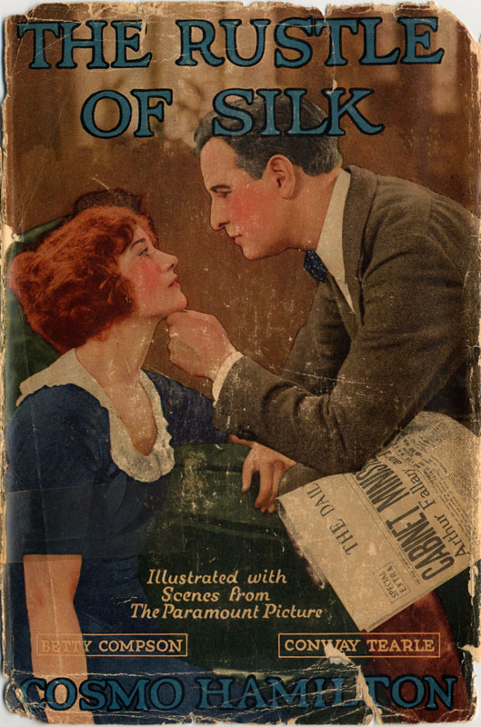 《The Rustle of Silk》封面,Cosmo Hamilton 著