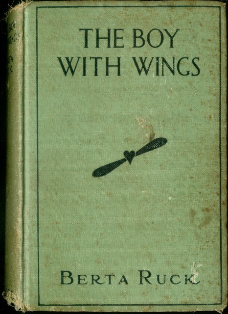 Portada de The Boy with Wings, de Berta Ruck