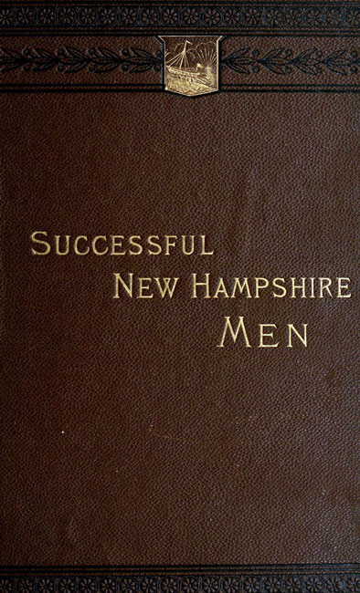 Cover of Sketches of Successful New Hampshire Men by Various