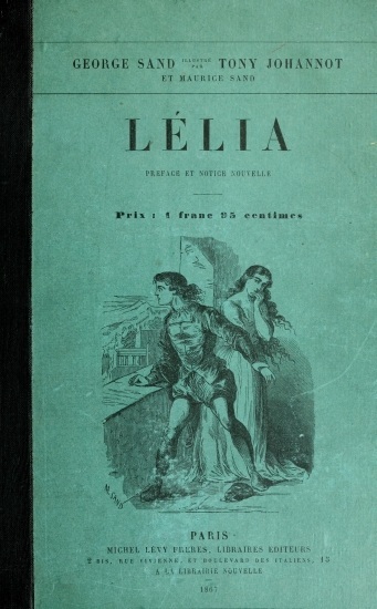 Portada de Lélia, de George Sand