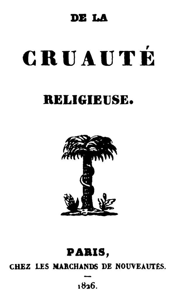 Copertina di De la cruauté religieuse, di baron d' Paul Henri Thiry Holbach