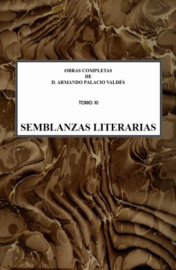 Portada de Semblanzas literarias, de Armando Palacio Valdés