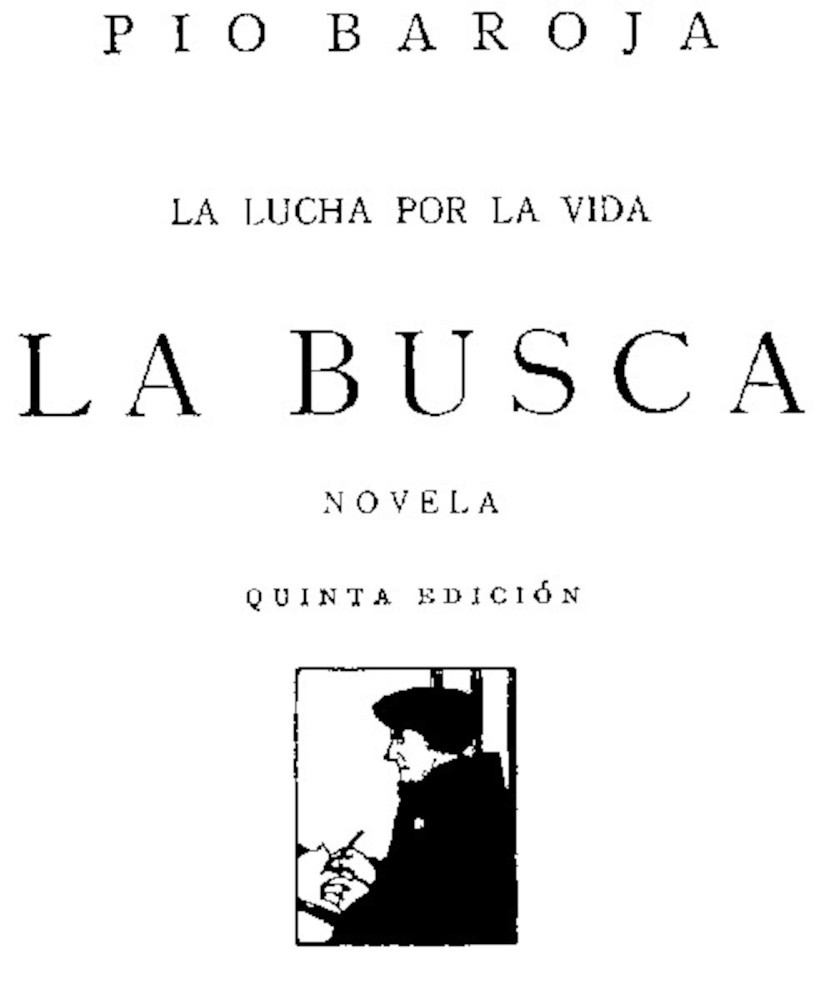 Cover of La lucha por la vida: La busca by Pío Baroja