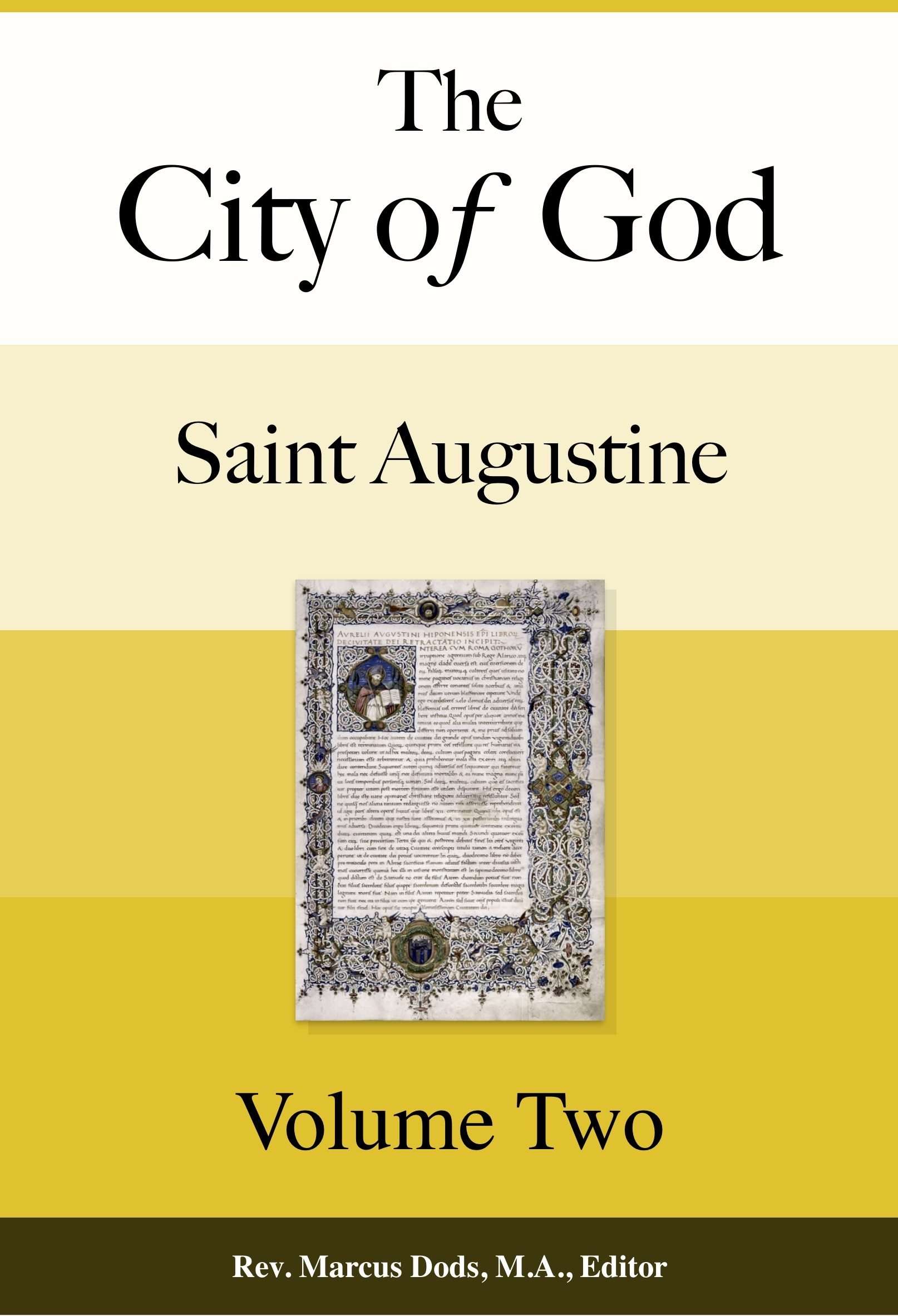 Portada de The City of God, Volume II, de Saint of Hippo Augustine