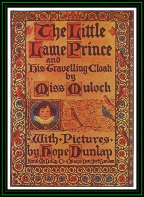 Operculum “The Little Lame Prince and His Travelling Cloak”, auctore Dinah Maria Mulock Craik