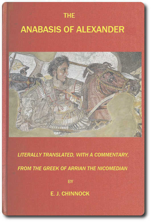 Copertina di The Anabasis of Alexander, di Arrian