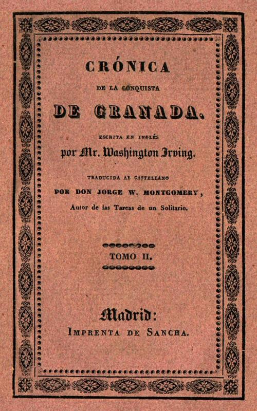 Copertina di Crónica de la conquista de Granada (2 de 2), di Washington Irving
