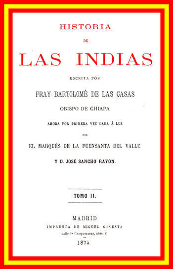 Cover of Historia de las Indias (vol. 2 de 5) by Bartolomé de las Casas