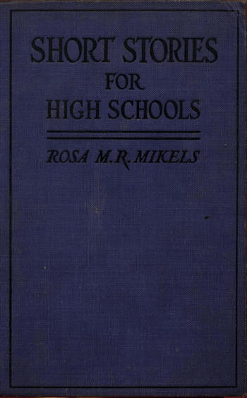 Copertina di Short Stories for High Schools, di Anonymous