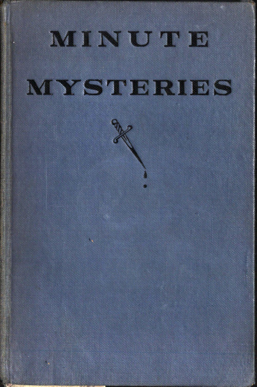 《Minute Mysteries [Detectograms]》封面,H. A. Ripley 著