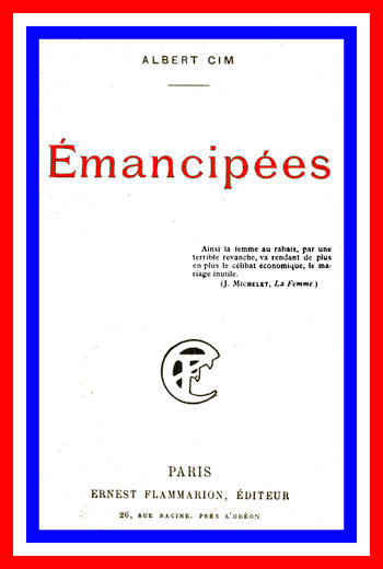 Operculum “Émancipées”, auctore Albert Cim