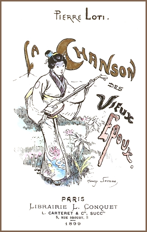 Capa de La chanson des vieux époux, de Pierre Loti