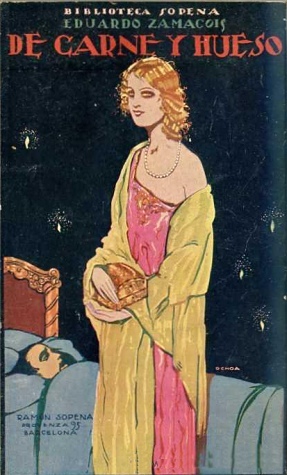Portada de De carne y hueso; cuentos, de Eduardo Zamacois