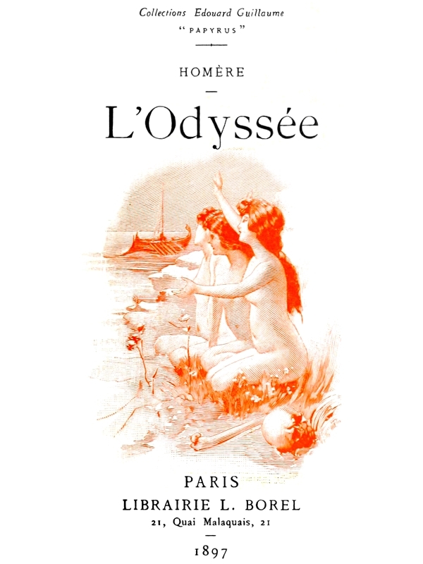 Cover of L'Odyssée by Homer