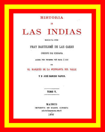 Portada de Historia de las Indias (vol. 5 de 5), de Bartolomé de las Casas