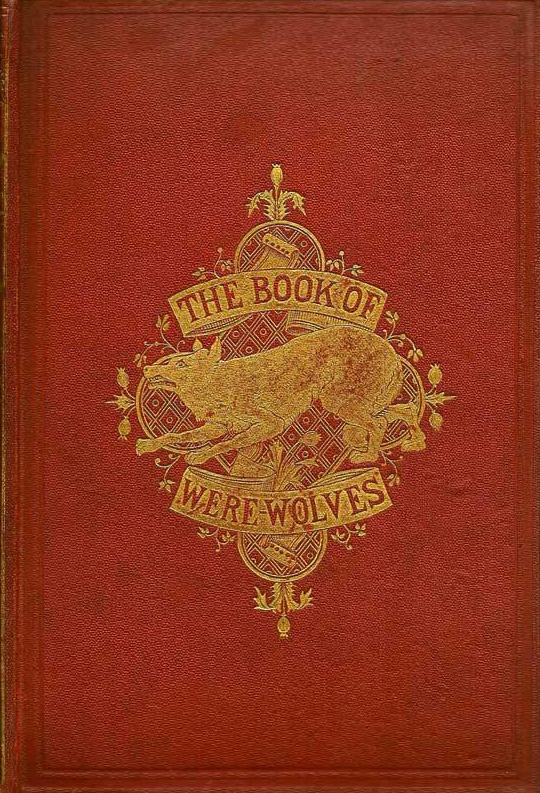 Copertina di The Book of Were-Wolves, di S. Baring-Gould