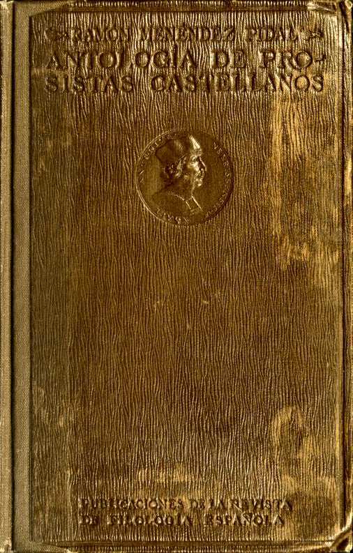 Cover of Antología de prosistas castellanos by Anonymous