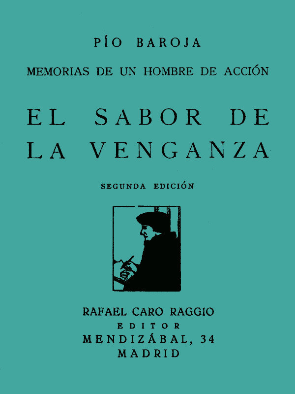 Cover of El Sabor de la Venganza by Pío Baroja